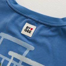 Load image into Gallery viewer, Apple Oversized Boxy Tee - Bluebird