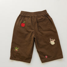Load image into Gallery viewer, Cropped Wide Leg Cargo Pant - Chocolate