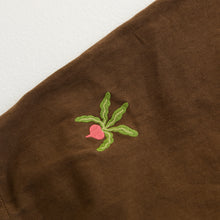 Load image into Gallery viewer, Cropped Wide Leg Cargo Pant - Chocolate