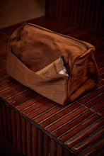 Load image into Gallery viewer, Journey Toiletry Canvas Bag | Terracotta