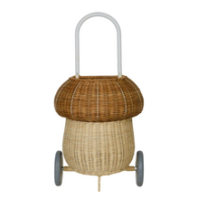 Load image into Gallery viewer, RATTAN MUSHROOM LUGGY natural
