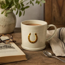 Load image into Gallery viewer, Horse Shoe Mug in White / Favourite Things
