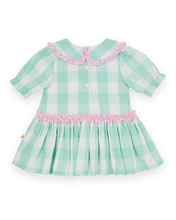 Load image into Gallery viewer, Gingham Collar Dress
