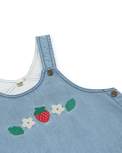 Load image into Gallery viewer, Wild Strawberry Pinafore Dress
