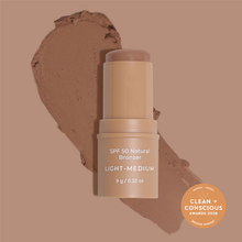 Load image into Gallery viewer, SPF 50 Natural Bronzer: Medium-Dark
