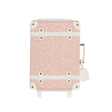 Load image into Gallery viewer, Ollie Ella See-Ya Suitcase-Pink Daisies

