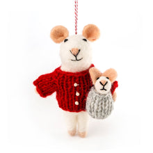 Load image into Gallery viewer, Charity Decoration-Felt Mouse Mummy
