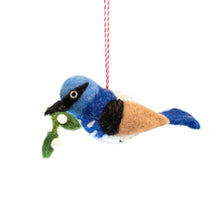 Load image into Gallery viewer, Charity Decoration-Felt Blue Wren Wilma
