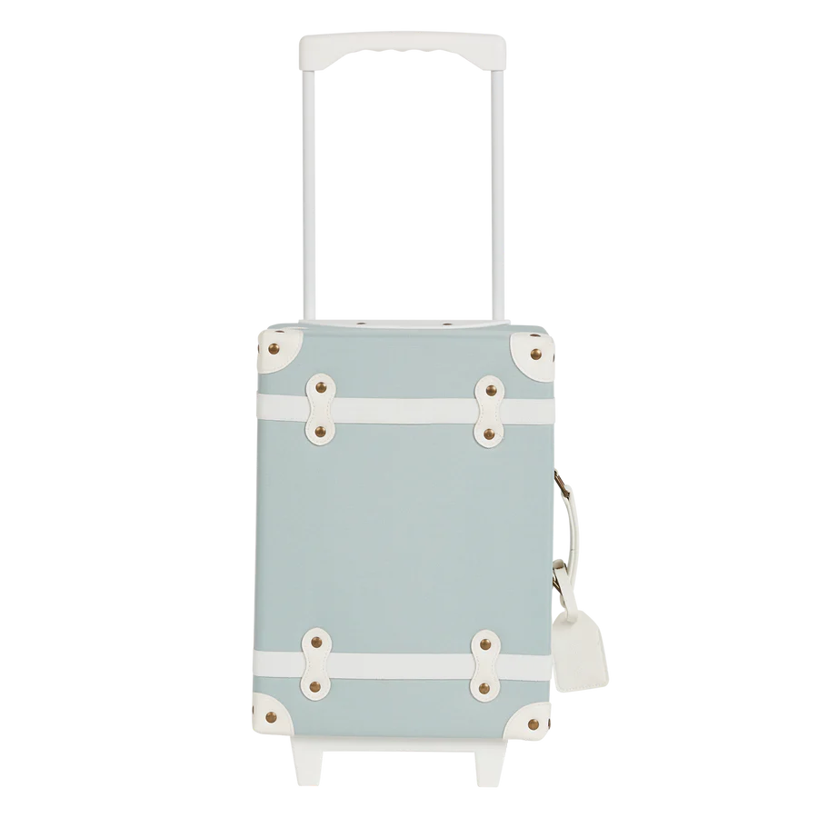 Olli Ella See- Ya Suitcase-Steel Blue
