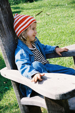 Load image into Gallery viewer, Striped Pixie Rib Beanie - Sauce
