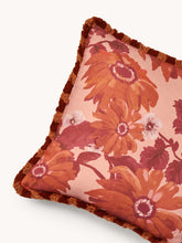 Load image into Gallery viewer, Marigold Rose Linen Cushion
