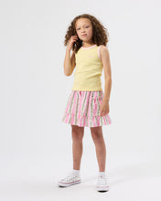 Load image into Gallery viewer, Antique Stripe Strawberry Peplum Skirt
