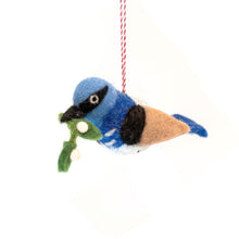Load image into Gallery viewer, Charity Decoration-Felt Blue Wren Wilma
