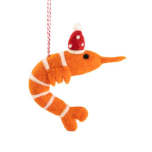 Load image into Gallery viewer, Charity Decoration-Felt-Prawn Peter
