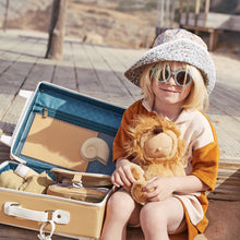 Load image into Gallery viewer, Olli Ella See- Ya Suitcase-Steel Blue
