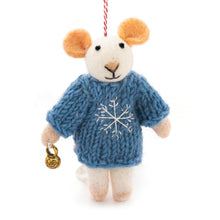 Load image into Gallery viewer, Charity Decoration-Felt Mouse Milo
