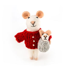 Load image into Gallery viewer, Charity Decoration-Felt Mouse Mummy
