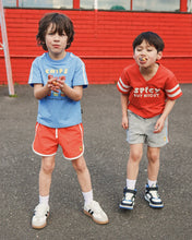 Load image into Gallery viewer, Retro Jogger Shorts In Fiery Red
