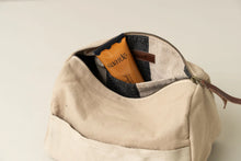 Load image into Gallery viewer, Journey Toiletry Canvas Bag | Clay

