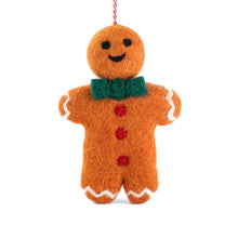 Load image into Gallery viewer, Charity Decoration-Felt-Gingerbread Man
