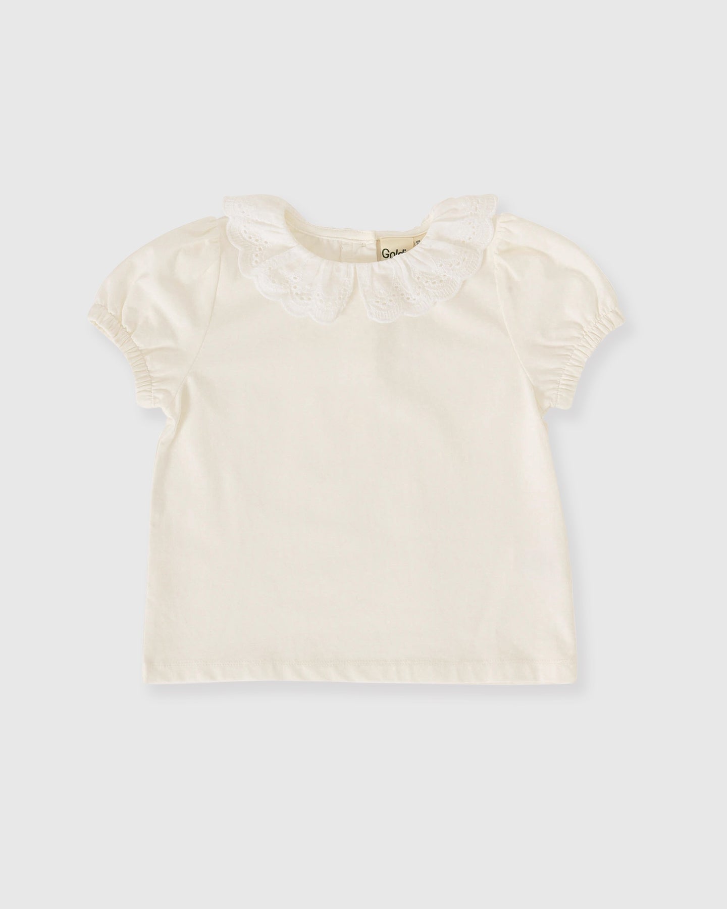 Laura Puff Sleeve Collar Top