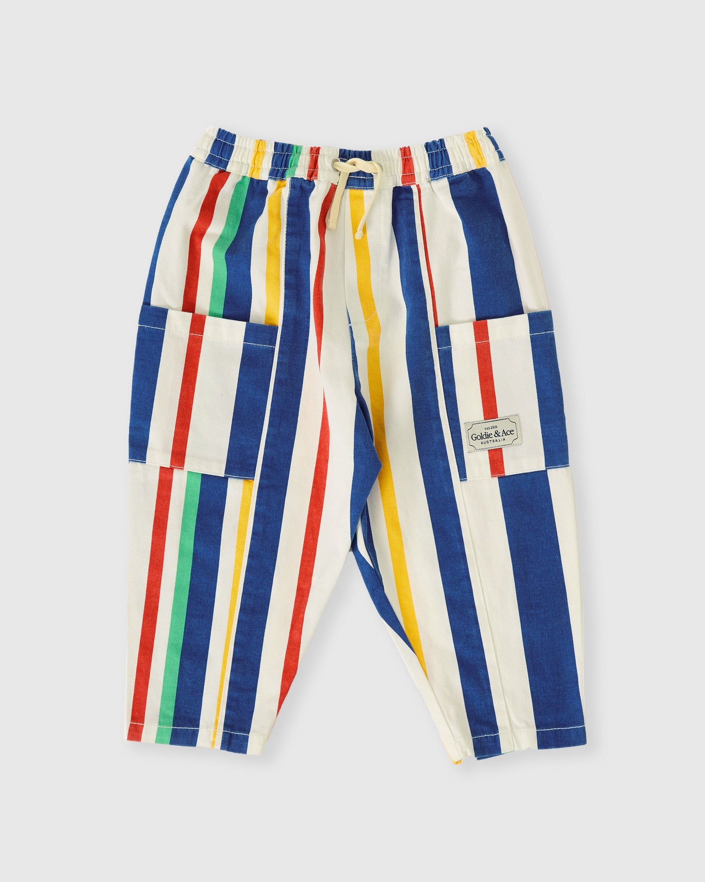 90’s Bold Stripe Kit Denim Pocket Pant