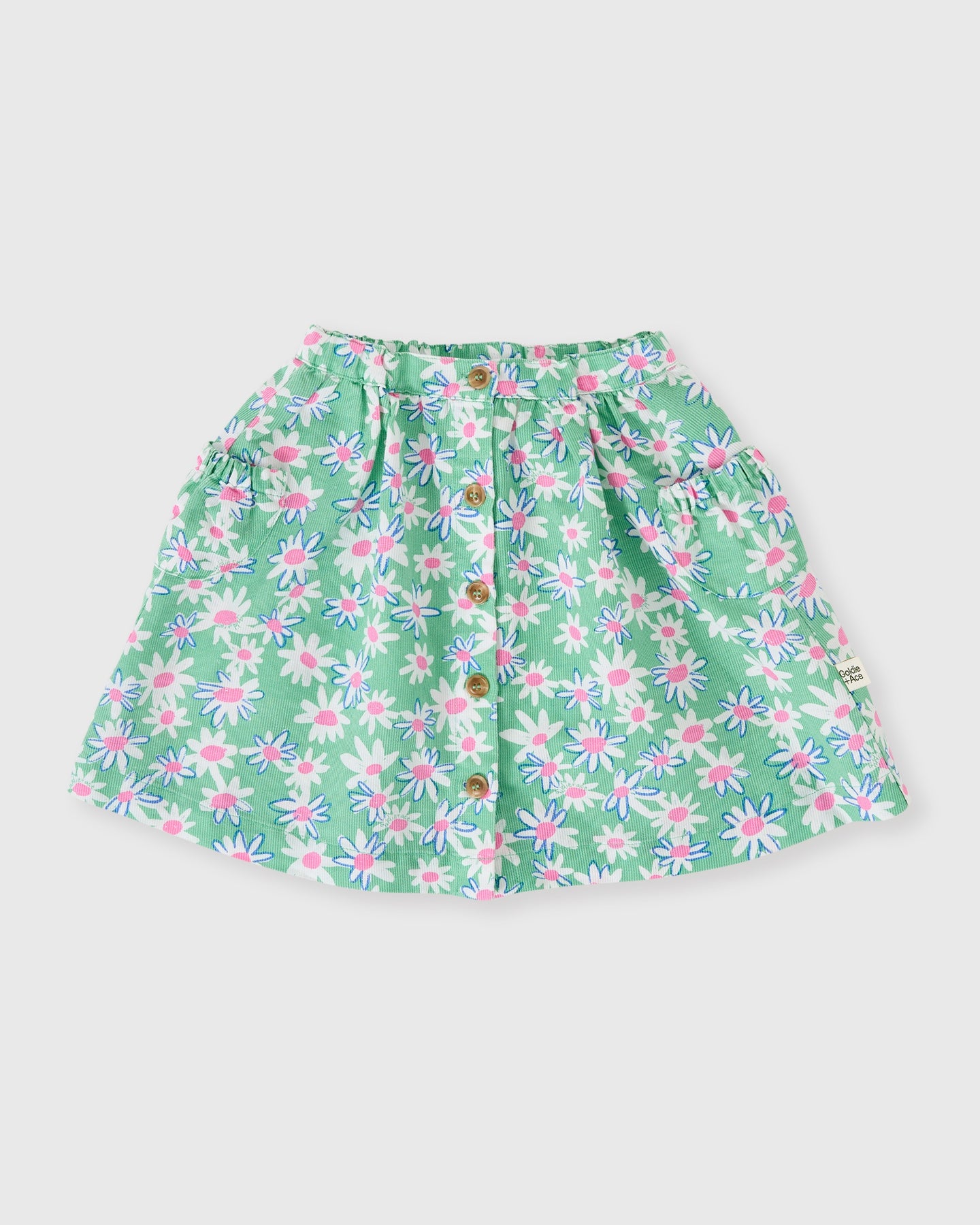 Daisy Patch Presley Pocket Skirt