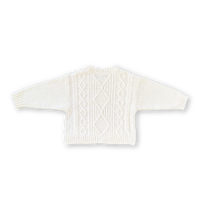 Load image into Gallery viewer, Chunky Cable Knit Pull Over - Milk
