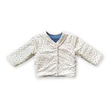Load image into Gallery viewer, Quilted Reversible Jacket - Denim &amp; Garden
