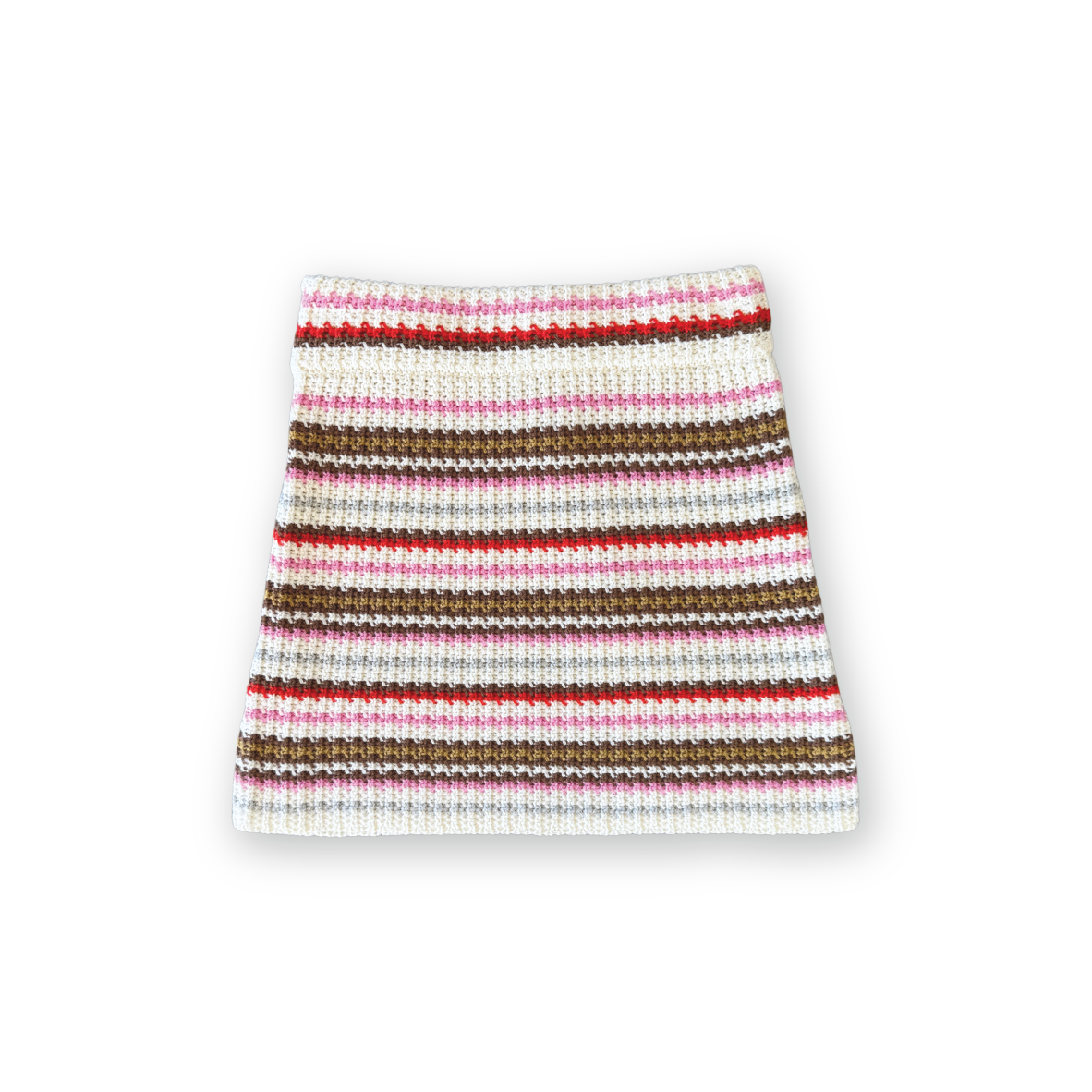 Organic Sunshine Stripe Knit Skirt