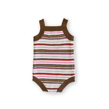 Load image into Gallery viewer, Organic Sunshine Stripe Knit Romper
