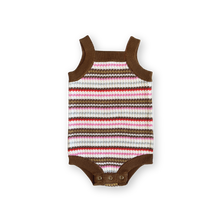 Load image into Gallery viewer, Organic Sunshine Stripe Knit Romper
