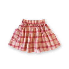 Load image into Gallery viewer, Organic Cotton Check Skirt
