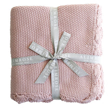 Load image into Gallery viewer, Knit Mini Moss Stitch Baby Blanket
