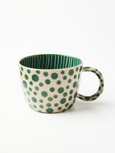 Load image into Gallery viewer, Chino Mug Green Spots
