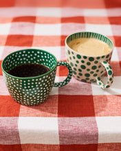 Load image into Gallery viewer, Chino Mug Green Spots
