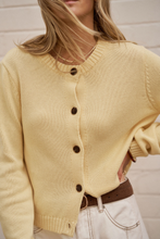 Load image into Gallery viewer, Nelly Long Sleeve Knit Cardi - Butter
