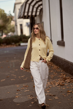 Load image into Gallery viewer, Nelly Long Sleeve Knit Cardi - Butter
