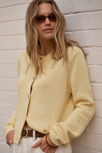 Load image into Gallery viewer, Nelly Long Sleeve Knit Cardi - Butter
