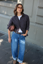 Load image into Gallery viewer, Frannie Cuffed Barrel Jeans

