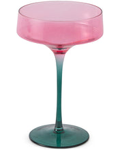 Load image into Gallery viewer, ISLE OF PINK MARGARITA GLASS 2P SET
