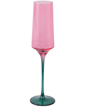 Load image into Gallery viewer, ISLE OF PINK CHAMPAGNE GLASS 2P SET
