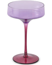 Load image into Gallery viewer, LILAC FIESTA MARGARITA GLASS 2P SET
