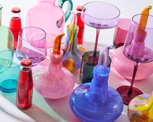 Load image into Gallery viewer, LILAC FIESTA MARGARITA GLASS 2P SET
