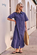 Load image into Gallery viewer, Samara Shirt Midi Dress
