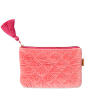 Load image into Gallery viewer, Strawberry Velvet Cosmetics Purse
