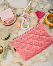 Load image into Gallery viewer, Strawberry Velvet Cosmetics Purse
