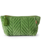 Load image into Gallery viewer, Pesto Velvet Toiletry Bag
