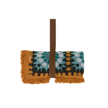 Load image into Gallery viewer, Granny Square Throw-Kingfisher

