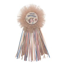 Load image into Gallery viewer, Unicorn Birthday Badge
